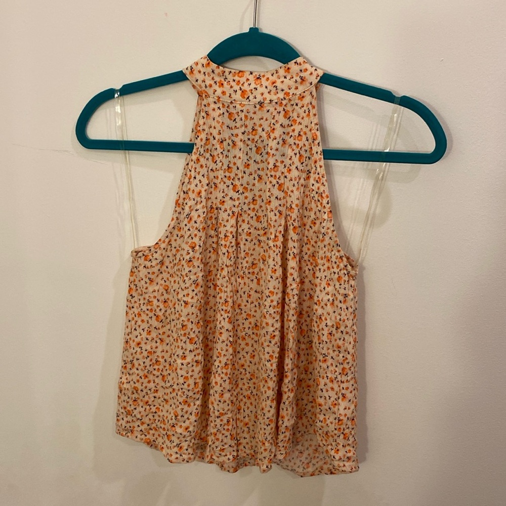 Altar’d State Orange Sleeveless Blouse 🌸🧡